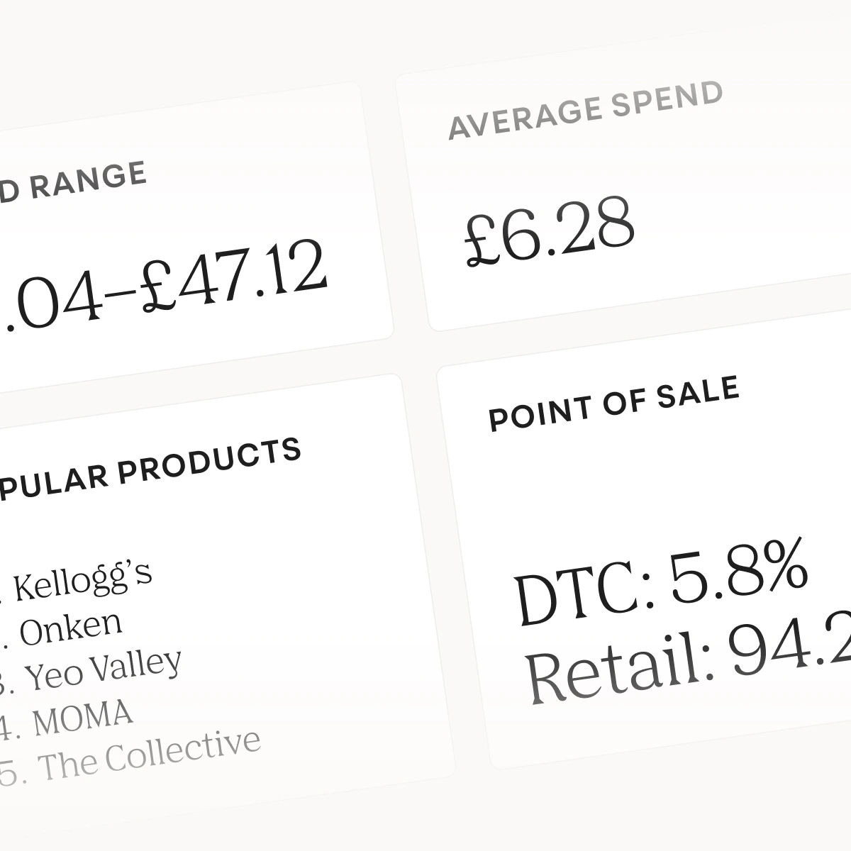 Get a monthly report of receipt analysis